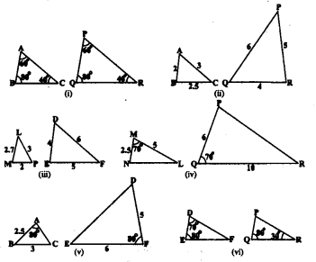 KSEEB SSLC Class 10 Maths Solutions Chapter 2 Triangles Ex 2.3 1