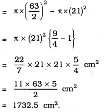 KSEEB SSLC Class 10 Maths Solutions Chapter 5 Areas Related to Circles Ex 5.1 5