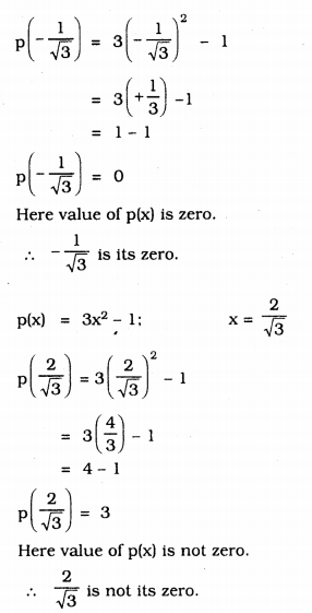 KSEEB Solutions for Class 9 Maths Chapter 4 Polynomials Ex 4.2 3