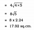 KSEEB Solutions for Class 9 Maths Chapter 8 Heron’s Formula Ex 8.2 23