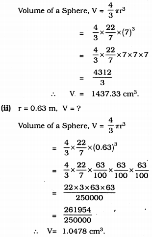 KSSEB Solutions for Class 9 Maths Chapter 13 Surface Areas and Volumes Ex 13.8 1