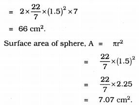KSSEB Solutions for Class 9 Maths Chapter 13 Surface Areas and Volumes Ex 13.9 4