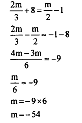 KSEEB Solutions for Class 8 Maths Chapter 8 Linear Equations in One Variable Ex. 8.1 8