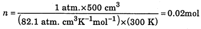 1st PUC Chemistry Question Bank Chapter 5 States of Matter - 8