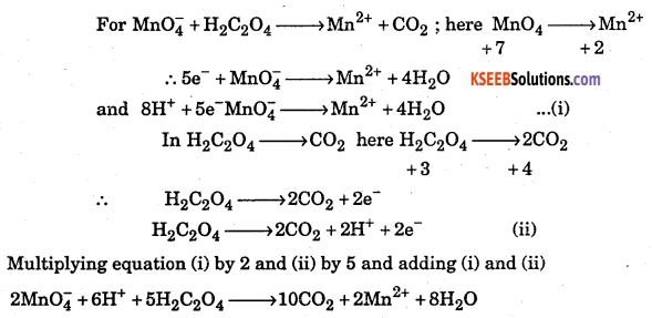 1st PUC Chemistry Question Bank Chapter 8 Redox Reactions - 63