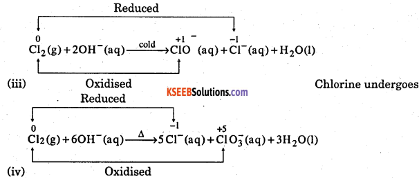 1st PUC Chemistry Question Bank Chapter 8 Redox Reactions - 72