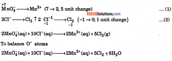 1st PUC Chemistry Question Bank Chapter 8 Redox Reactions - 87