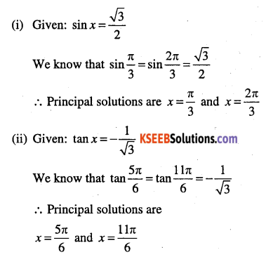 1st PUC Maths Question Bank Chapter 3 Trigonometric Functions 83