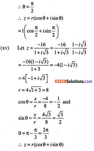 1st PUC Maths Question Bank Chapter 5 Complex Numbers and Quadratic Equations 41