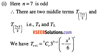 1st PUC Maths Question Bank Chapter 8 Binomial Theorem 29