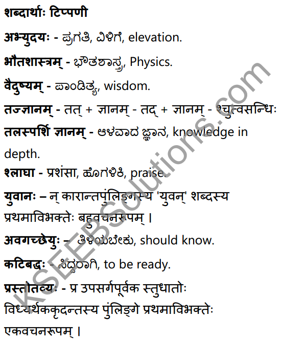 कन्नडकण्वः Summary in Kannada and English 25