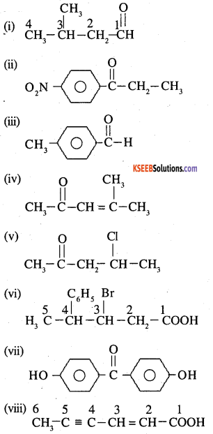 2nd PUC Chemistry Question Bank Chapter 12 Aldehydes, Ketones and Carboxylic Acids - 14