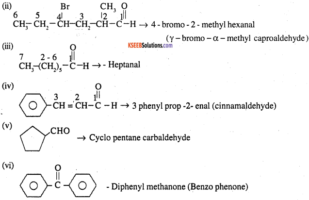 2nd PUC Chemistry Question Bank Chapter 12 Aldehydes, Ketones and Carboxylic Acids - 17
