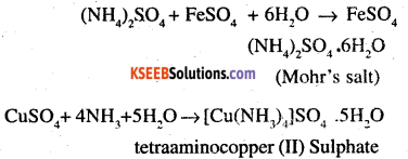 2nd PUC Chemistry Question Bank Chapter 9 Coordination Compounds - 1