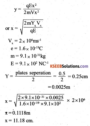 2nd PUC Physics Question Bank Chapter 1 Electric Charges and Fields 44