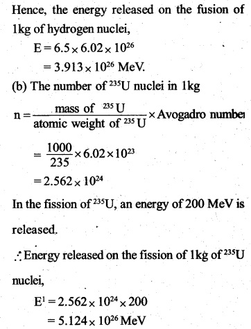 2nd PUC Physics Question Bank Chapter 13 Nuclei 52
