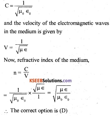 2nd PUC Physics Question Bank Chapter 8 Electromagnetic Waves 20