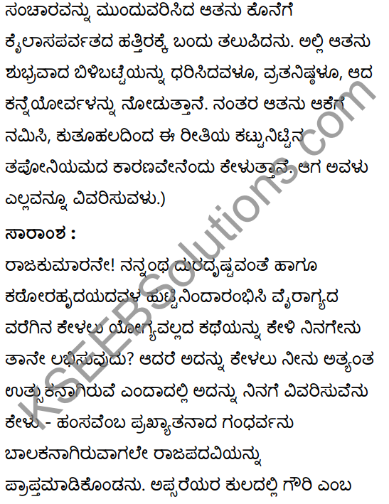 अनुरागोदयः Summary in Kannada 25