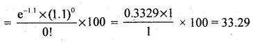 2nd PUC Statistics Question Bank Chapter 5 Theoretical Distribution - 127