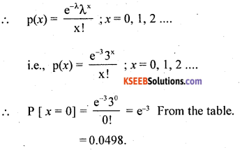 2nd PUC Statistics Question Bank Chapter 5 Theoretical Distribution - 32