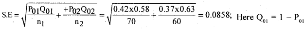 2nd PUC Statistics Question Bank Chapter 6 Statistical Inference - 2