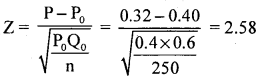 2nd PUC Statistics Question Bank Chapter 6 Statistical Inference - 48