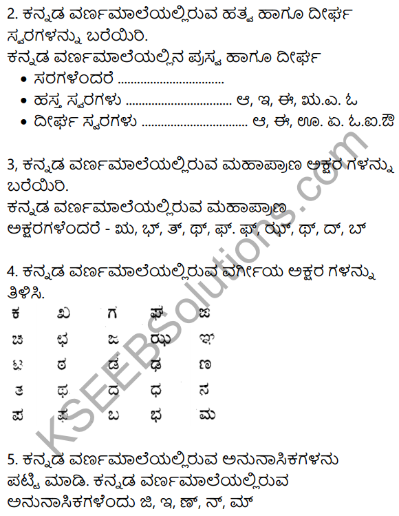 8th Standard Kannada Text Book 2020 KSEEB Solution