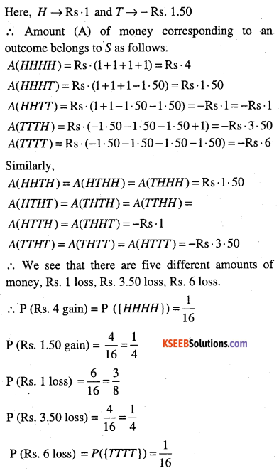 1st PUC Maths Question Bank Chapter 16 Probability 4