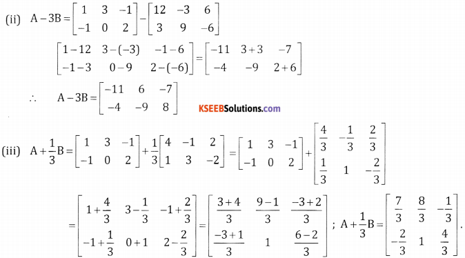 2nd PUC Basic Maths Question Bank Chapter 1 Matrices and Determinants Ex 1.1 - 18