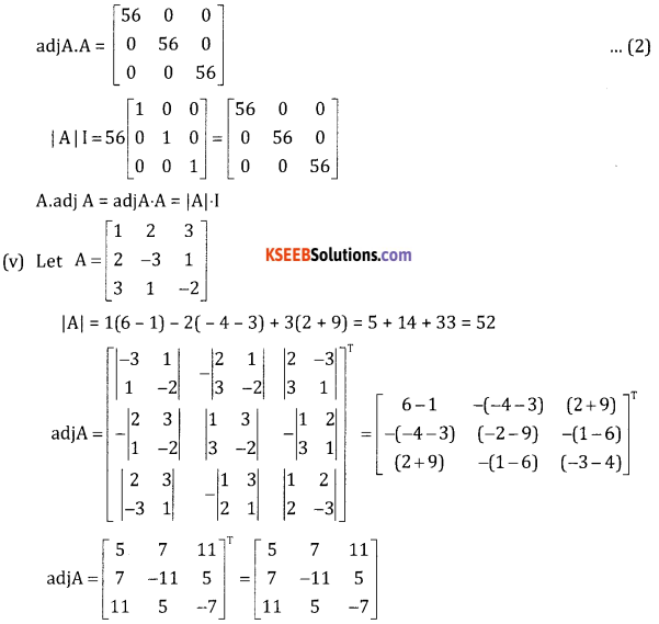 2nd PUC Basic Maths Question Bank Chapter 1 Matrices and Determinants Ex 1.6 - 10