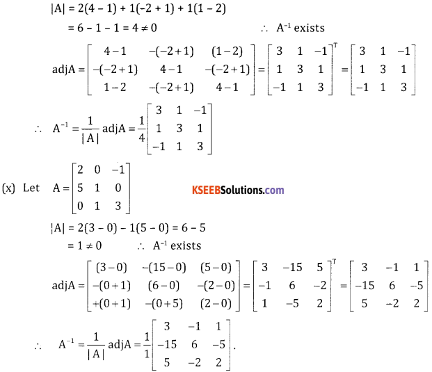 2nd PUC Basic Maths Question Bank Chapter 1 Matrices and Determinants Ex 1.6 - 25