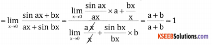 2nd PUC Basic Maths Question Bank Chapter 17 Limit and Continuity of a Function Ex 17.2 - 16