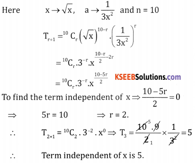 2nd PUC Basic Maths Question Bank Chapter 4 Binomial Theorem Ex 4.2 - 20