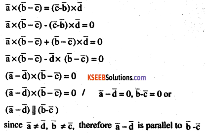 2nd PUC Maths Question Bank Chapter 10 Vector Algebra Miscellaneous Exercise.42