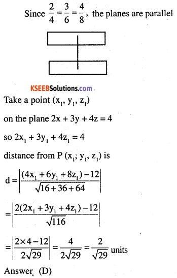 2nd PUC Maths Question Bank Chapter 11 Three Dimensional Geometry Miscellaneous Exercise 16