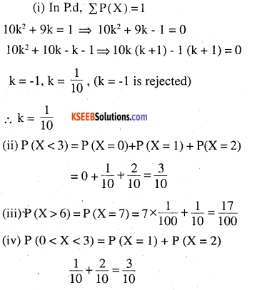 2nd PUC Maths Question Bank Chapter 13 Probability Ex 13.4.9