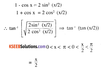 2nd PUC Maths Question Bank Chapter 2 Inverse Trigonometric Functions Ex 2.2 6