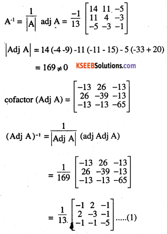 2nd PUC Maths Question Bank Chapter 4 Determinants Miscellaneous Exercise 11