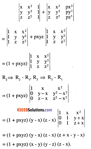 2nd PUC Maths Question Bank Chapter 4 Determinants Miscellaneous Exercise 18