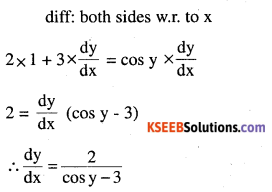 2nd PUC Maths Question Bank Chapter 5 Continuity and Differentiability Ex 5.3.2