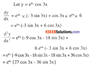 2nd PUC Maths Question Bank Chapter 5 Continuity and Differentiability Ex 5.7.9