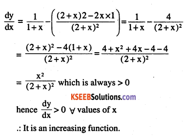 2nd PUC Maths Question Bank Chapter 6 Application of Derivatives Ex 6.2.10