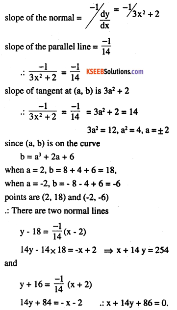 2nd PUC Maths Question Bank Chapter 6 Application of Derivatives Ex 6.3.19