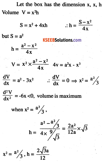 2nd PUC Maths Question Bank Chapter 6 Application of Derivatives Miscellaneous Exercise 46