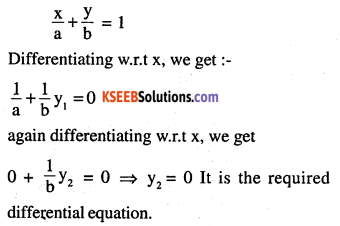 2nd PUC Maths Question Bank Chapter 9 Differential Equations Ex 9.3.1