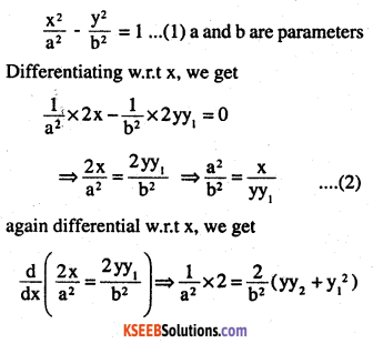 2nd PUC Maths Question Bank Chapter 9 Differential Equations Ex 9.3.3