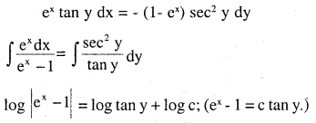 2nd PUC Maths Question Bank Chapter 9 Differential Equations Ex 9.4.12