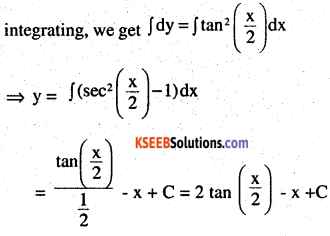 2nd PUC Maths Question Bank Chapter 9 Differential Equations Ex 9.4.2