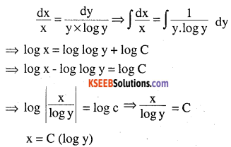 2nd PUC Maths Question Bank Chapter 9 Differential Equations Ex 9.4.9