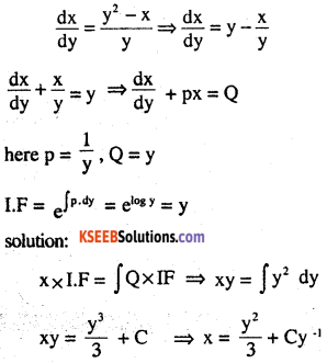 2nd PUC Maths Question Bank Chapter 9 Differential Equations Ex 9.6.13